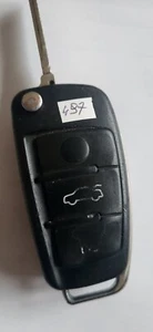 Genuine AUDI Remote key flip 8E0837220Q (frq 433) 06.575.600.22S ,chip ID48 TP25 - Picture 1 of 5