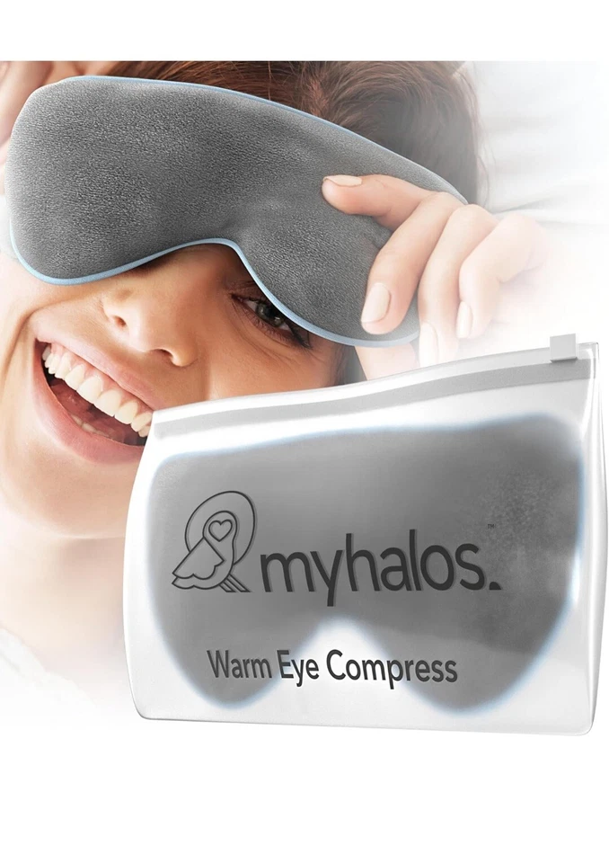 MY HALOS MyHalos Heated Eye Mask For Dry Eyes - Microwave Activated Warm Eye Compress