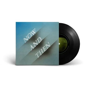 THE BEATLES - NOW AND THEN / LOVE ME DO - 7" P/S SINGLE - BLACK VINYL - Picture 1 of 5