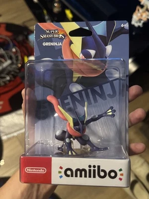 Greninja - Super Smash Bros. Series Amiibo Figure Nintendo NEW Sealed! - Image 1 of 2