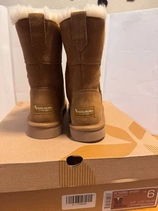 Koolaburra by UGG Suede Zip Short Boots Aribel Size 6 - Foto 1 di 5
