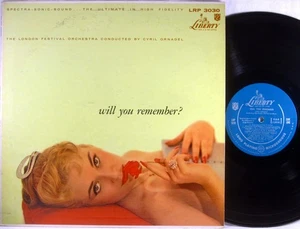 LIBERTY Cheesecake WILL YOU REMEMBER Cyril Ornadel 1959 w/Inner Sleeve LRP-3030 - Imagen 1 de 3