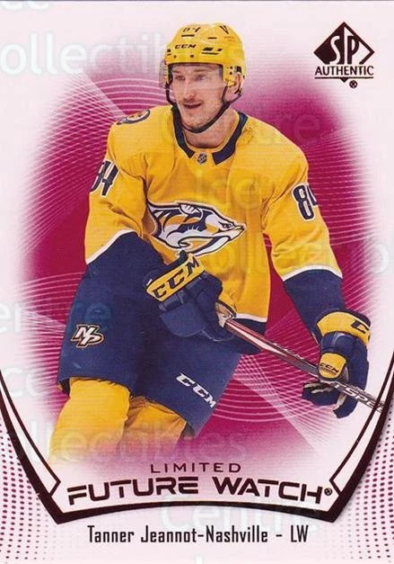 2021-22 SP Authentic Limited Red #198 Tanner Jeannot - Image 1 of 1