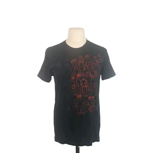 Volcom T Shirt Mens Medium Black Mark Appleyard Skater Streetwear Grunge Emo Y2K - Picture 1 of 12