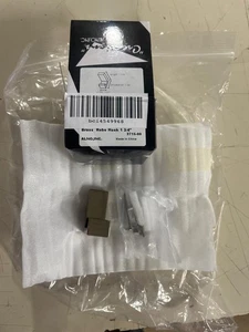 Alno A6481 Linear 1-3/16" Wide Solid Brass Modern Bathroom Robe Towel Hook - Picture 1 of 7