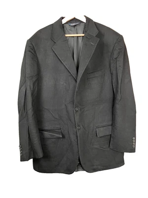 Blazer Polo Ralph Lauren Negro Cachemir Hecho en Italia 48 L Foto 1 de 4