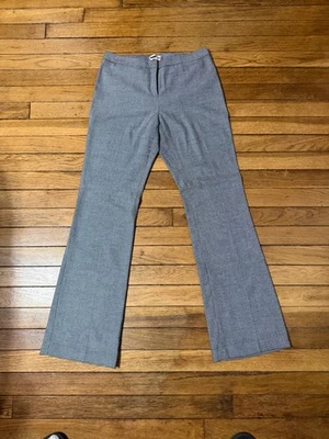 Б/у галогенные серые брюки Taylor Fit с узором бутлег - размер 4 - Изображение 1 из 3