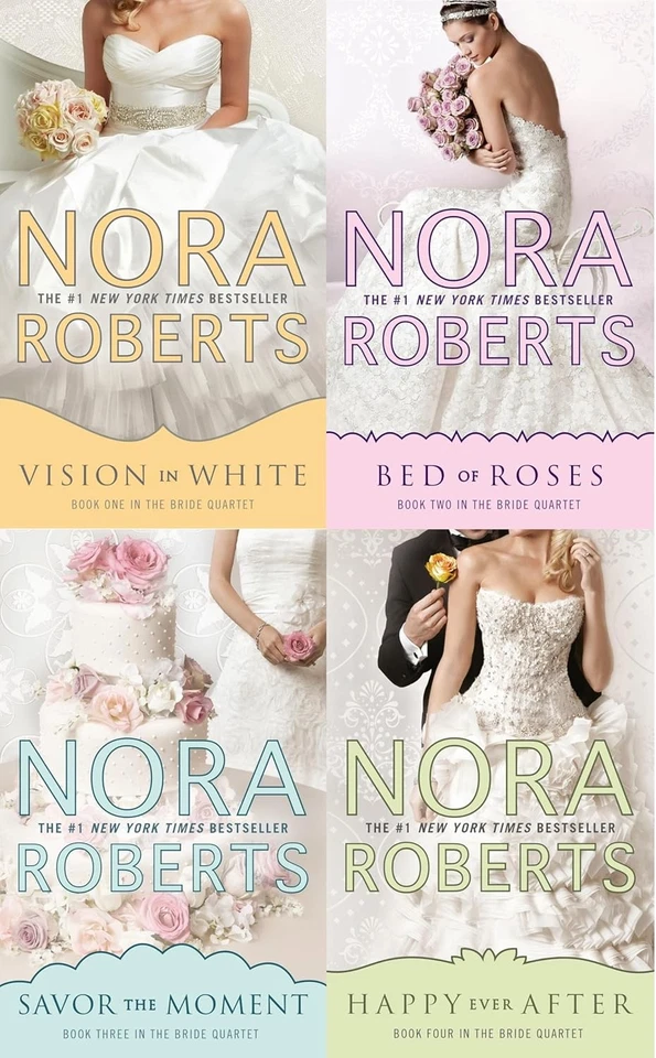 The Bride Quartet Series Books 1 Thru 4: Vision in White / Bed of Roses / - Image 1 of 1