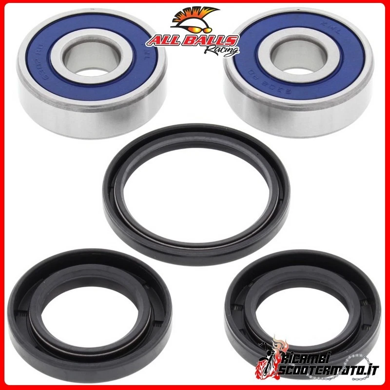JUEGO DE COJINETE RUEDA DELANTERA All Balls Honda CX 500 C 1979-1982 25-1319#9 Foto 1 de 1
