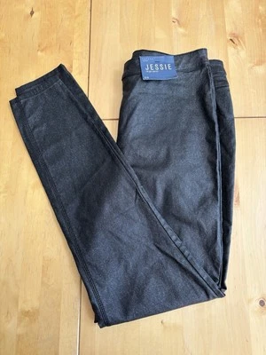 Papaya Jessie Sparkly Black High Waisted Jeans Size 16 BNWT - Image 1 of 4