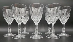 Set 8 bicchieri da vino vintage JMP Marketing Capri cristallo 6 1/4" - Foto 1 di 12