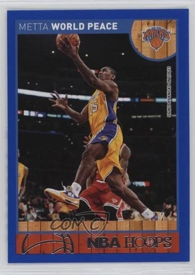 2013-14 NBA Hoops Blue Metta World Peace #254 - Image 1 of 2