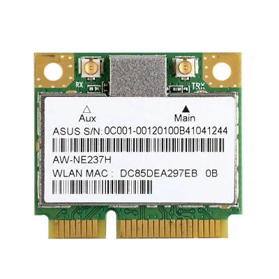 AR5B125 WiFi Card Mini PCI-e Laptop Wireless Network Adapter 2.4GHz 150Mbps WLAN - Image 1 of 4