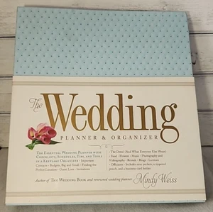 The Wedding Planner & Organizer Hard Back 3 Ring Binder System - LIKE NEW - Picture 1 of 10