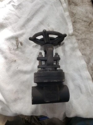 VOGT Flowserve TSW-12111 3/4" NPS 800 Forged Steel Gate Valve Socket Weld Female - Image 1 of 4