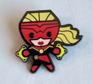 Disney Marvel Kawaii Art Collection Pin Captain Marvel - Picture 1 of 1