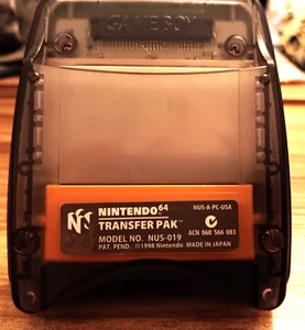 NINTENDO 64 Transfer Pak Model No. NUS-019 used see pics works - Picture 1 of 4
