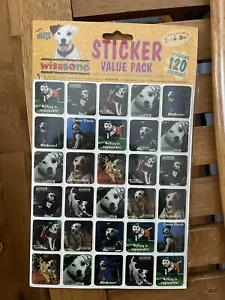 Mello Smello 1997 PBS TV WISHBONE Dog 120 Sticker Value Pack - Picture 1 of 2