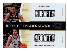 2010-11 Playoff Contenders Starting Blocks Basketball Card #30 Gay/Vasquez