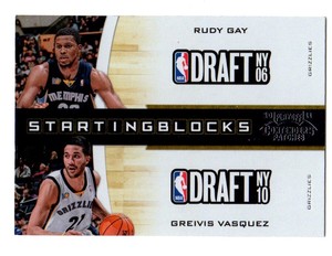 2010-11 Playoff Contenders Starting Blocks Basketball Card #30 Gay/Vasquez