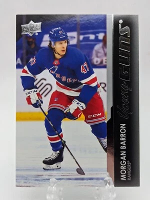 💥 2021-22 Upper Deck Series 1 Young Guns Rookie Card #215 Morgan Barron - Image 1 of 2