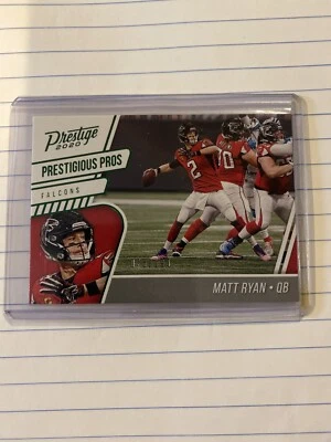 2020 Panini Prestige MATT RYAN Prestigous Pros /199 PP-MR!!! 🏈🔥🏈 - Image 1 of 2
