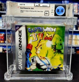 Earthworm Jim Nintendo Game Boy Advance GBA New Sealed Wata Graded Not VGA