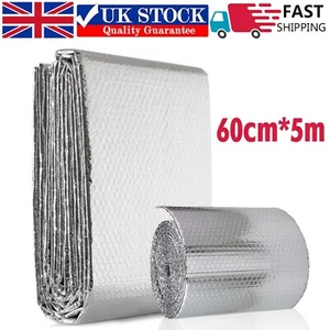 60 cm x 5 m Heizkörper Wärmereflektierende Isolierfolie Energiespar Heizkörperpad UK - Bild 1 von 12