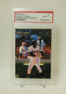 1990 BEST Frank Thomas #1 PSA 9 Birmingham Barrons (Rookie) MINT **5947