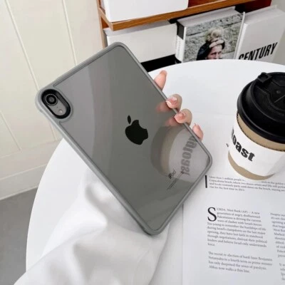 Clear Bumper Case For iPad 10.9 10th 9th 8th Pro 12.9 11 Air 5/4 Protect Cover - Image 1 of 4