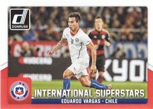 2015 Donruss Soccer International Superstars #64 Eduardo Vargas (Chile)