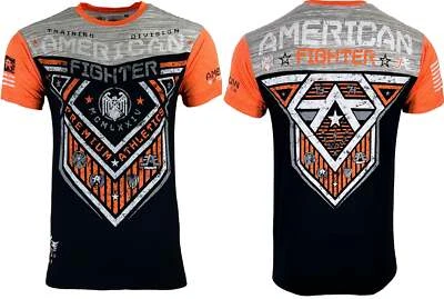 Camiseta para hombre American Fighter Hunter cuello redondo panel atlético camiseta XS-4XL Foto 1 de 4