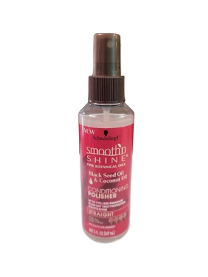 [1 botella] Pulidor acondicionador recto Schwarzkopf Smooth N Shine 5 fl oz Foto 1 de 2