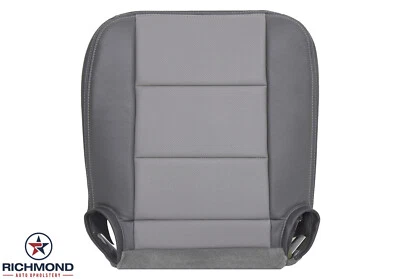 Mercury Montego 2006 AWD 2x2 - Cubierta de asiento de cuero inferior del lado del conductor gris 2 tonos Foto 1 de 4