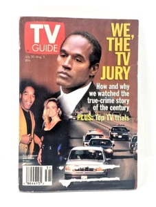 TV Guide "We, The TV Jury" O.J. Simpson Cover 1994 Magazine (BX29) - Bild 1 von 1