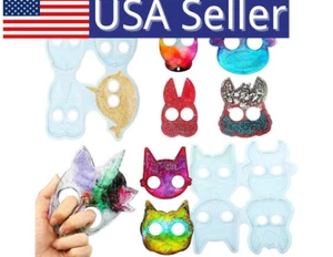 Keychain Silicone Mold DIY Epoxy Resin Casting Mold for Pendant decoration Craft - Picture 1 of 3