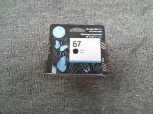 3YM56AN New Genuine HP Black 67 Ink Cartridge 04/2026 - Picture 1 of 1
