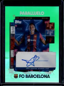 TOPPS FC BARCELONA FOCUS 2023-2024 AUTÓGRAFO PARALLUELO 16/99 - Imagen 1 de 2