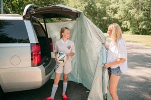 Car Cabana Changing Room Tent Fast Free Shipping Mom Toddlers Kids Adults New - Picture 1 of 8