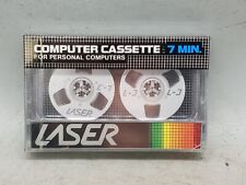 SEALED 1  NOS Commodore 64 VIC 128 Laser 7-Minute C-7 Personal Computer Cassette