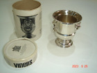 Vintage Minature wine cooler by Viners of Sheffield. Silver Plate