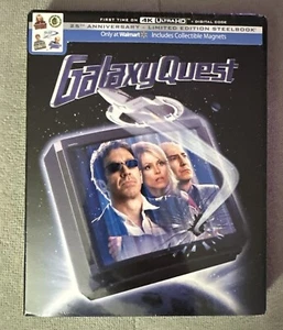GALAXYQUEST (4K UHD + Digital) SLIPCOVER - 25TH ANNIVERSARY STEELBOOK Brand New - Picture 1 of 2
