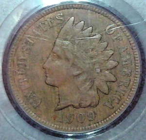 1909S Indian Cent PCGS VF25 - Picture 1 of 3