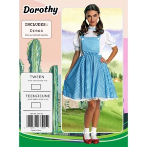 Dorothy Book Week Character Girl Costume Dress Up Wizard Oz child - Picture 1 of 2