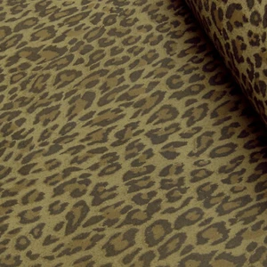 Cuir de vachette léopard fantaisie design 2,5 mm épaisseur A4 pièce cuir pièce leather 15 - Photo 1/6