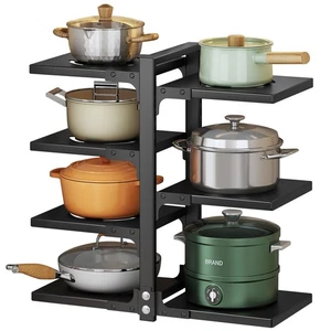 Töpfe und Pfannen Organizer für Schrank Schwerlast Topf Pfanne Regal unter Spüle Organi... - Bild 1 von 7