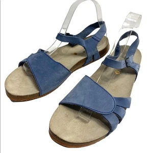 L.L. Bean Sandalen Wildleder Blau - Bild 1 von 5