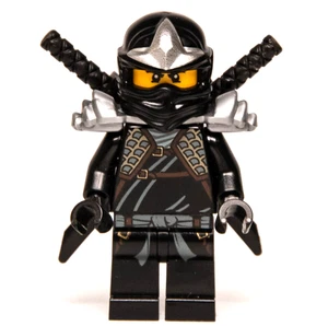 LEGO Ninjago Minifigura - Cole ZX Armadura de Hombro (njo0039) 9449 9447 Rise Snakes - Imagen 1 de 8