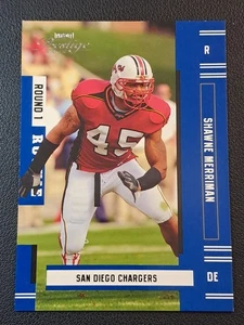 Shawne Merriman RC 2005 Donruss Playoff Prestige #232 Rookie Card Football Card - Picture 1 of 2