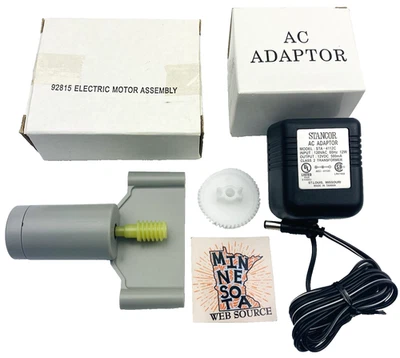 K’NEX / Knex NEW AC Motor 92815 w/ Worm Gear & 10‑Ft Power Cord (Tested) - Image 1 of 4